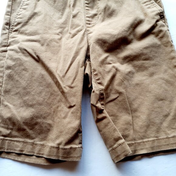 Old Navy Boys Shorts Khaki Pull On Elastic Waist Large 10-12 - Picture 3 of 7